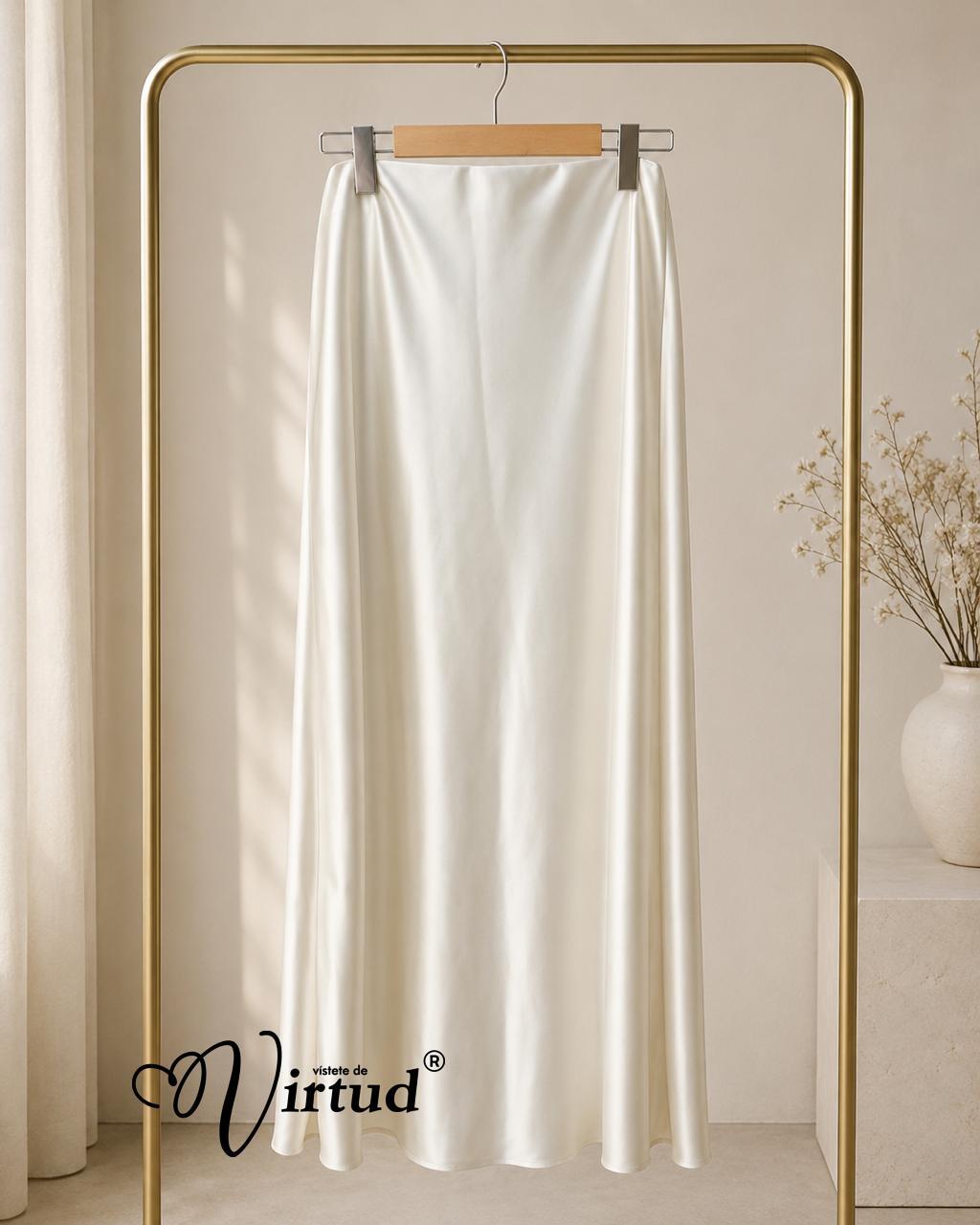 Falda Diamante satin