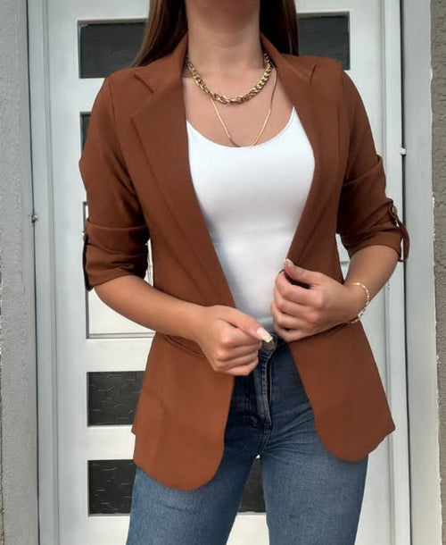 Blazer manga tres cuartos