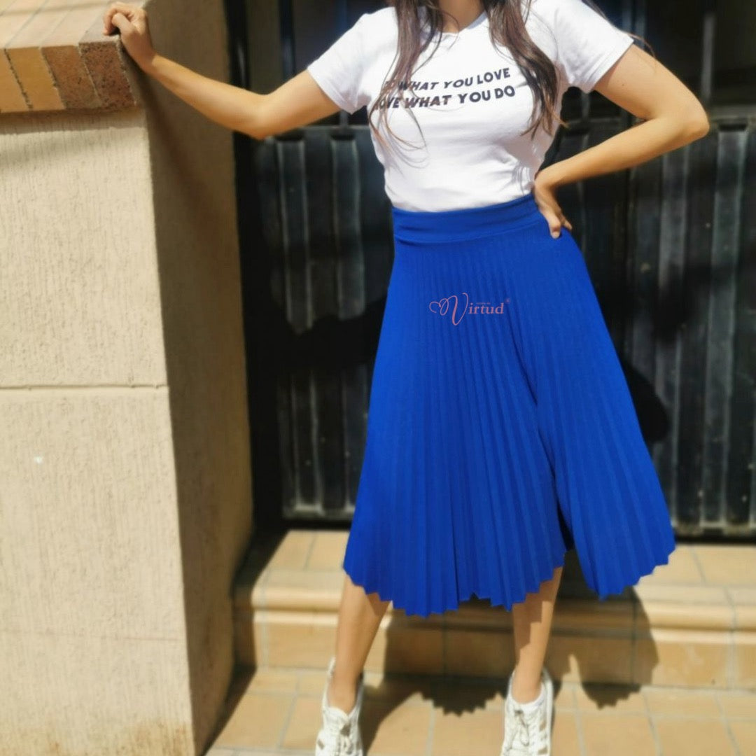Falda Plisada Midi