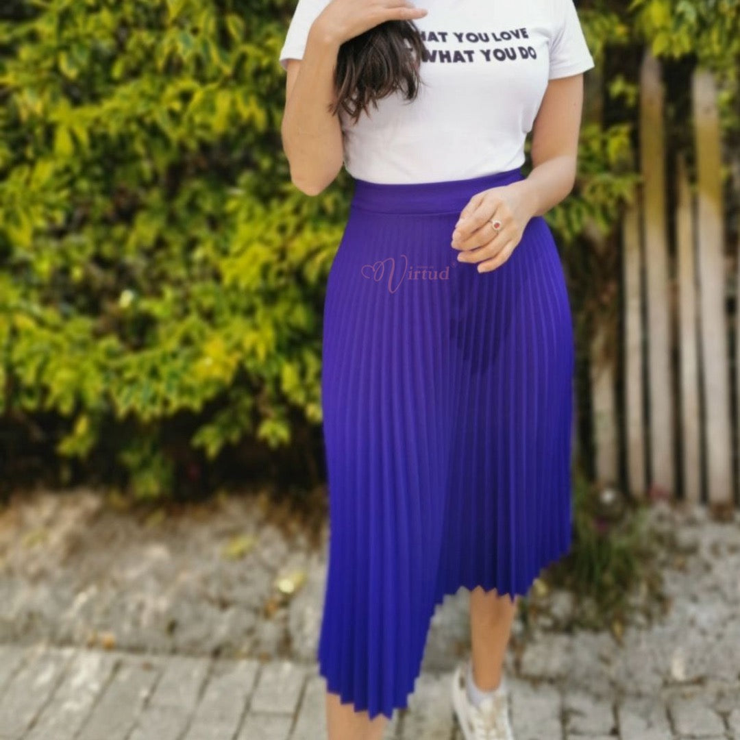 Falda Plisada Midi