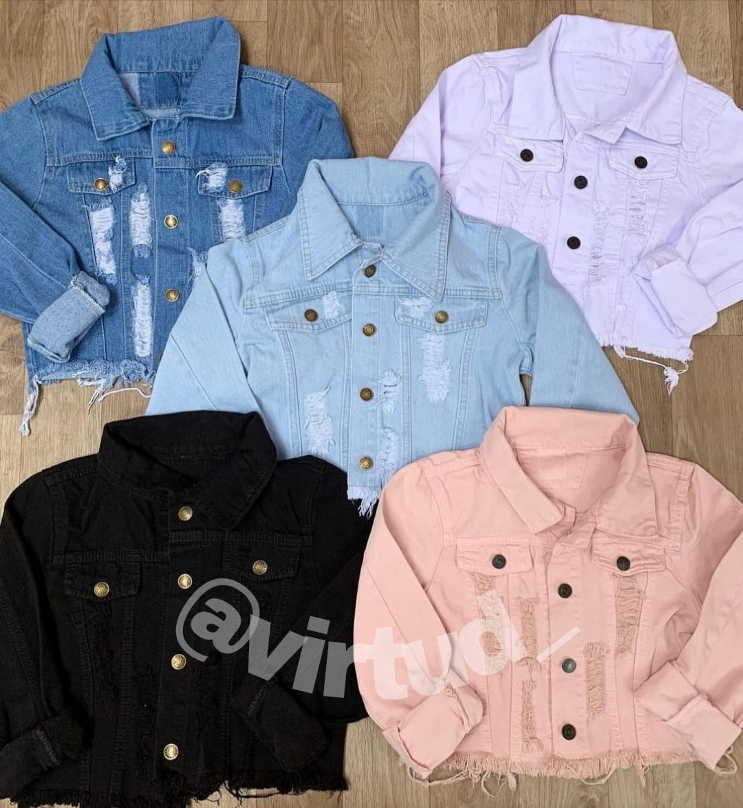 Chaquetas Denim Tipo torero