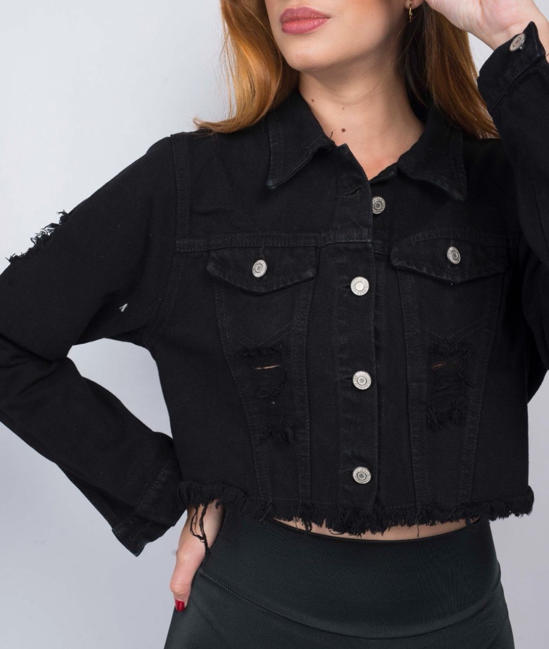 Chaquetas Denim Tipo torero