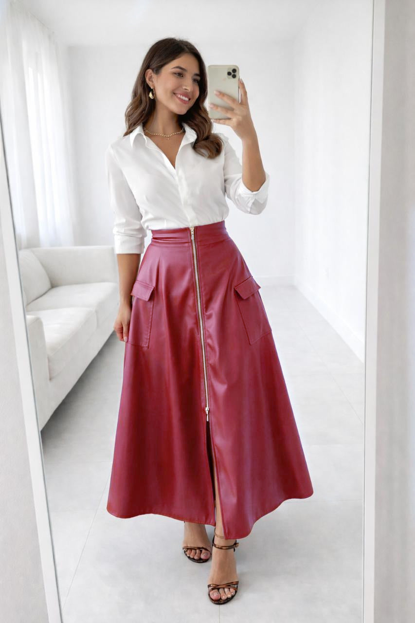 Falda Eva cuerotex