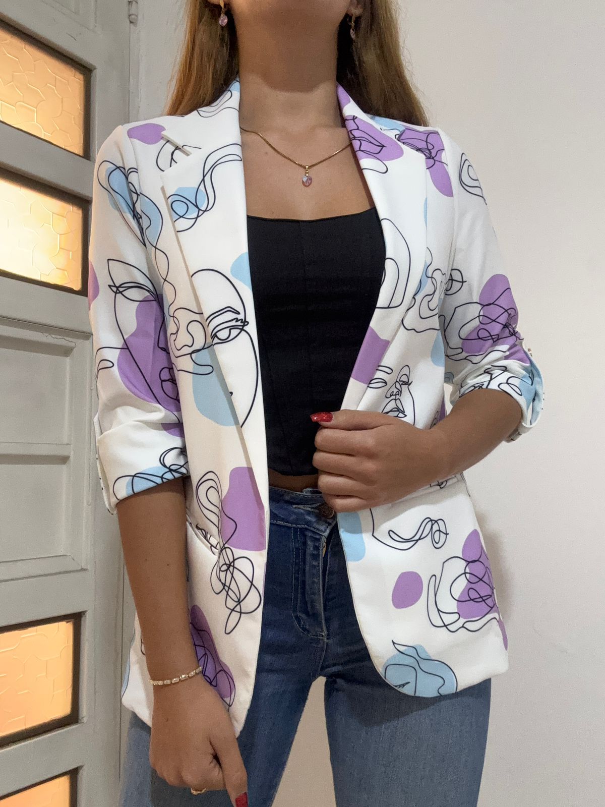 Blazer sublimado 3/4