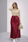 Falda Diamante satin