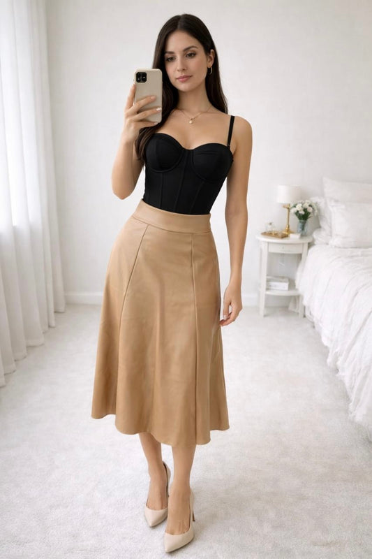 Falda Nesgas Midi