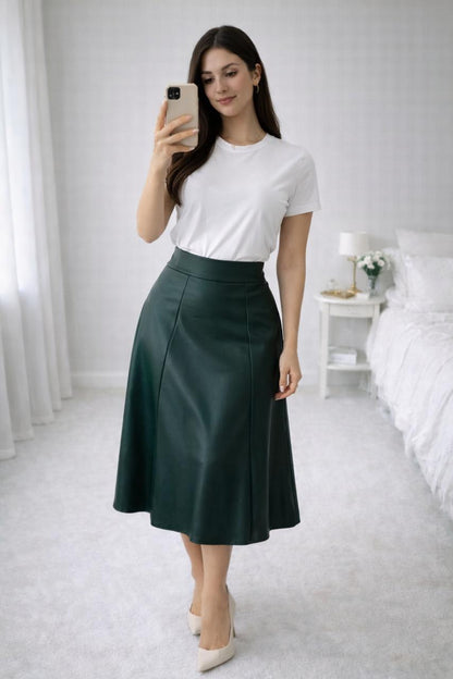 Falda Nesgas Midi