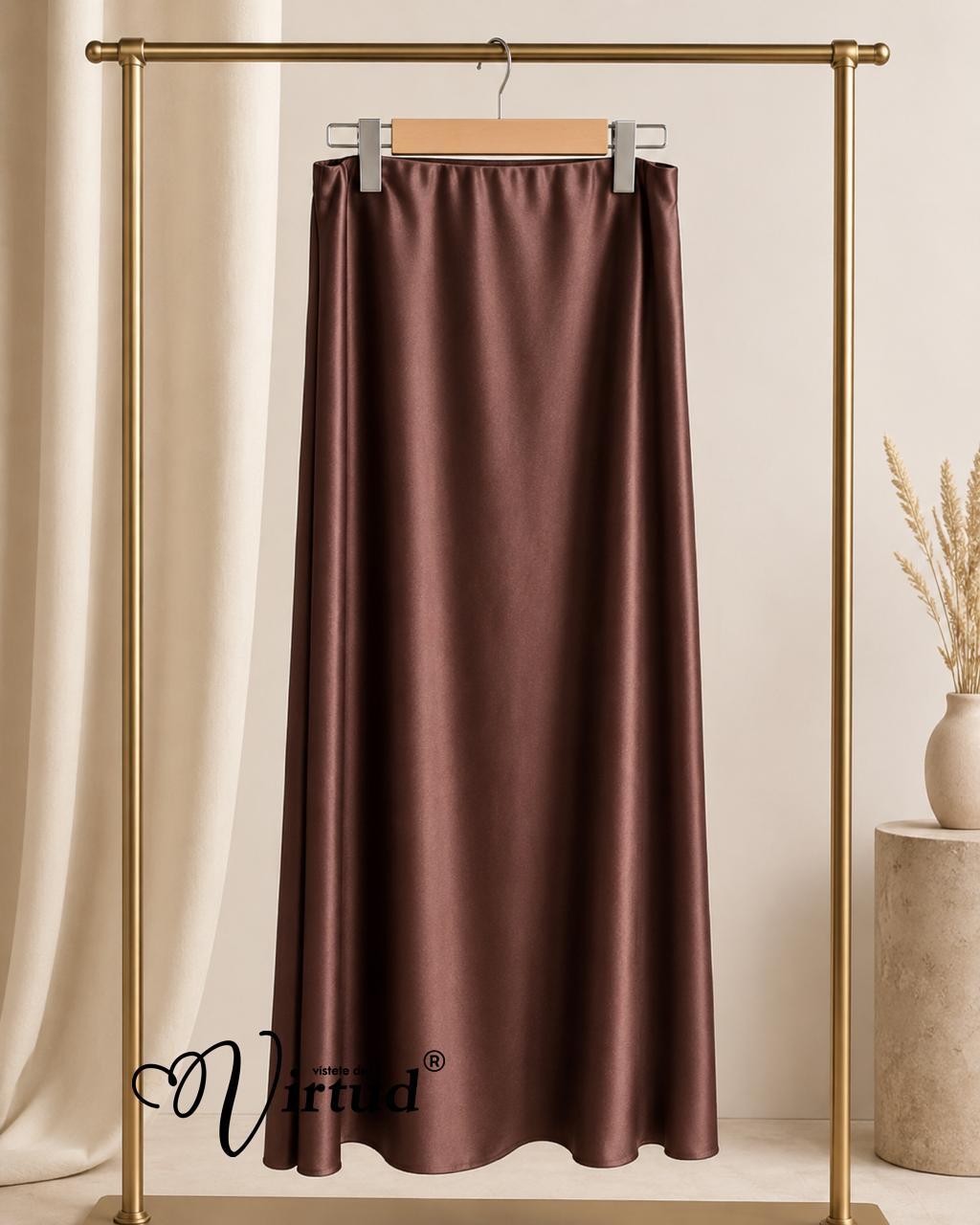 Falda Diamante satin