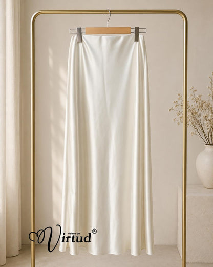 Falda Diamante satin