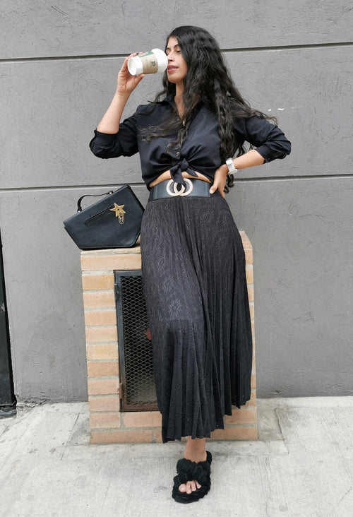 Maxifalda Plisada Ojalillo