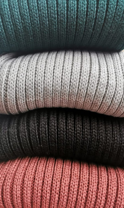 Maxi falda tejido de punto