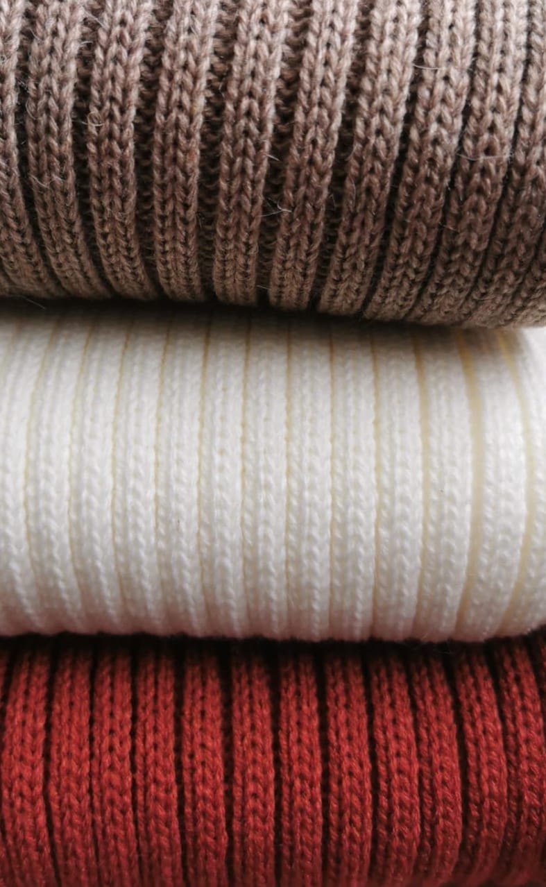 Maxi falda tejido de punto