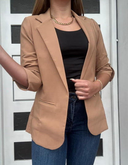 Blazer manga tres cuartos