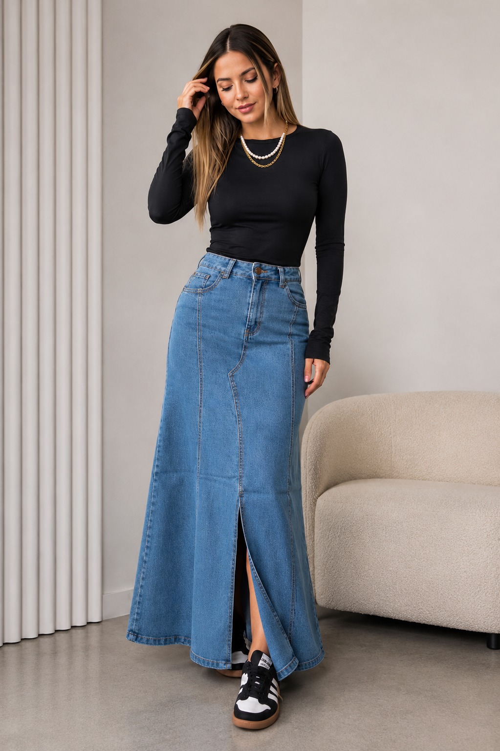 Falda Boho para mujer - vista 2