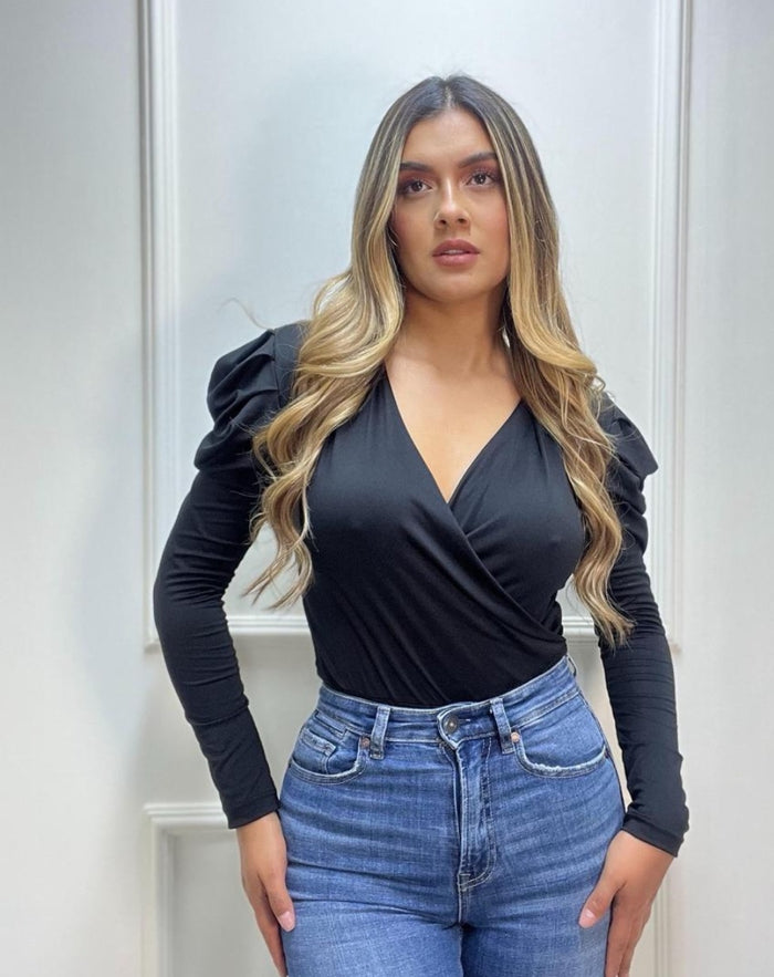 Blusa cruzada