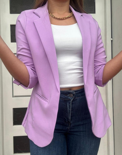 Blazer manga tres cuartos