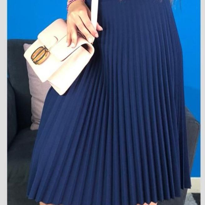 Falda Plisada Midi