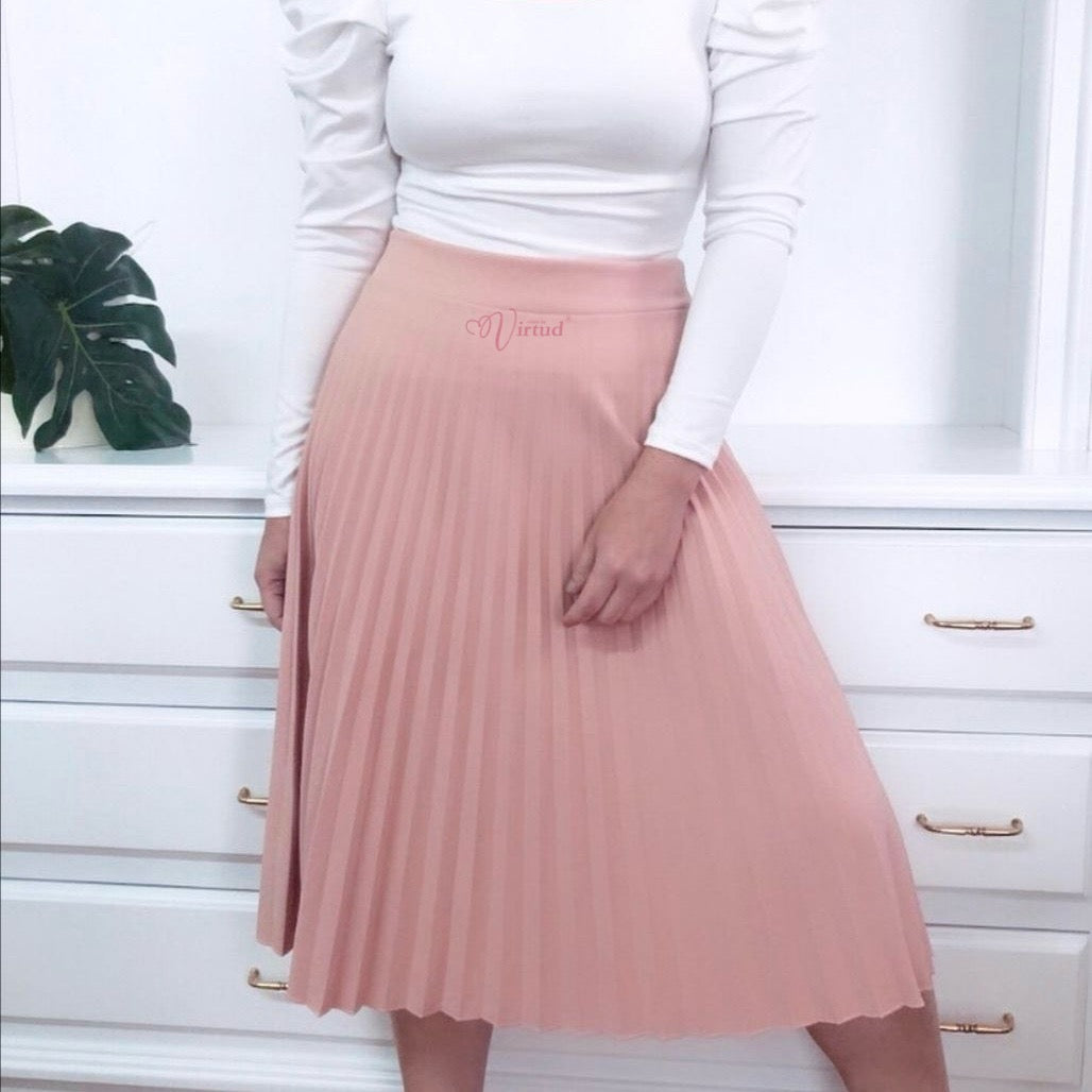 Falda Plisada Midi