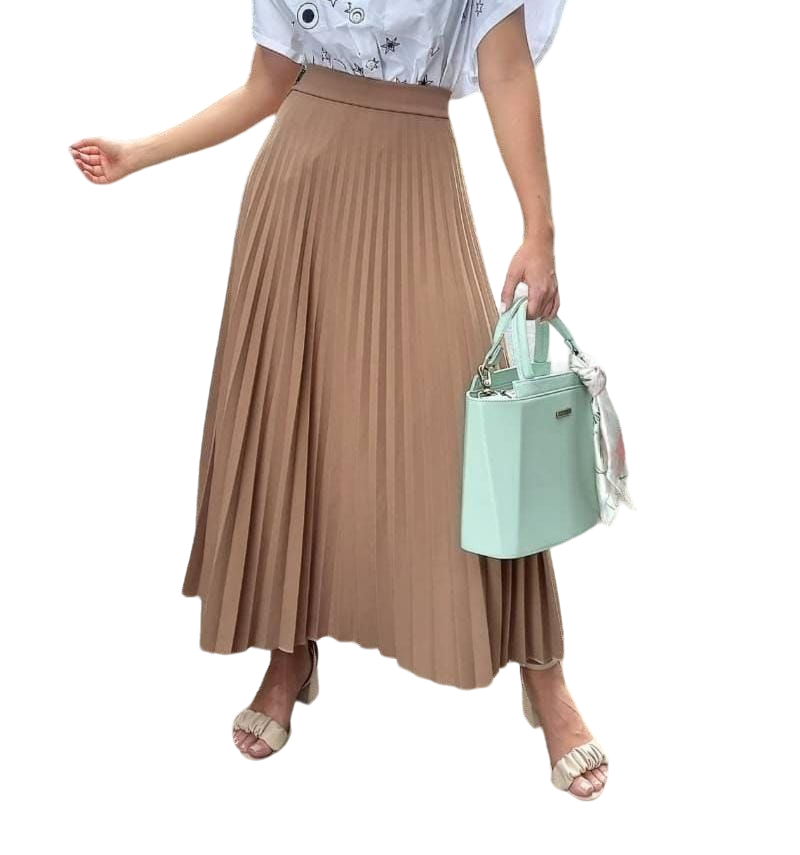 Falda Plisada Extra larga