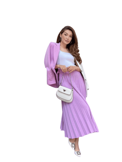 Falda Plisada Extra larga